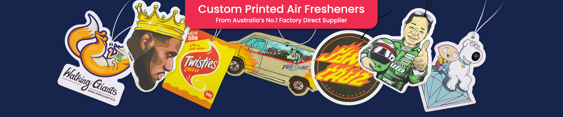 Printed Air Fresheners